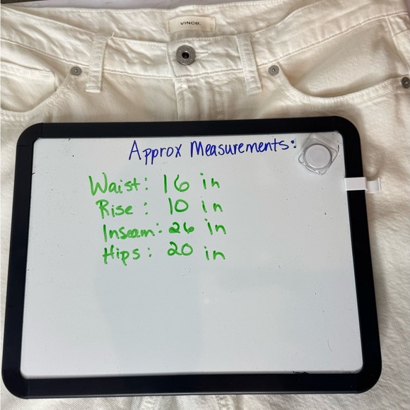 Vince Tomboy Oversized Low Rise Soft Denim Jeans Women's Size 29 - Picture 6 of 6